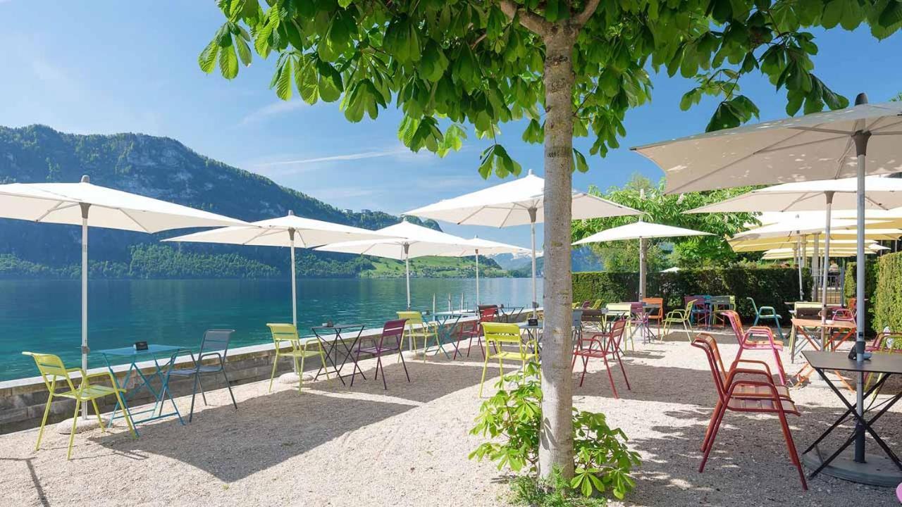 Campus Hotel Hertenstein Weggis Exterior foto