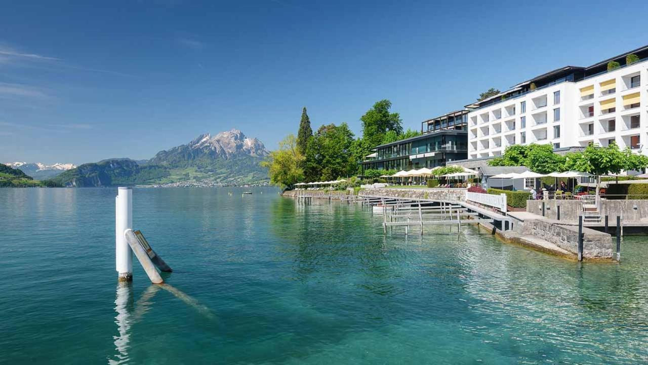 Campus Hotel Hertenstein Weggis Exterior foto